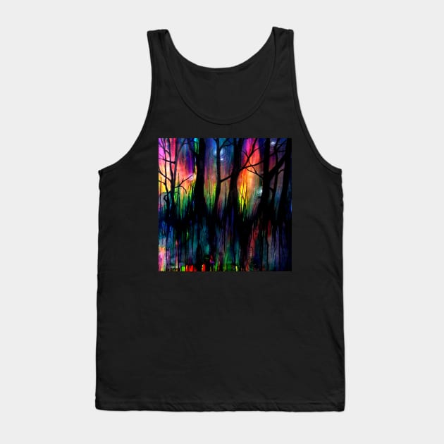 Rainbow forest Tank Top by Twisted Shaman